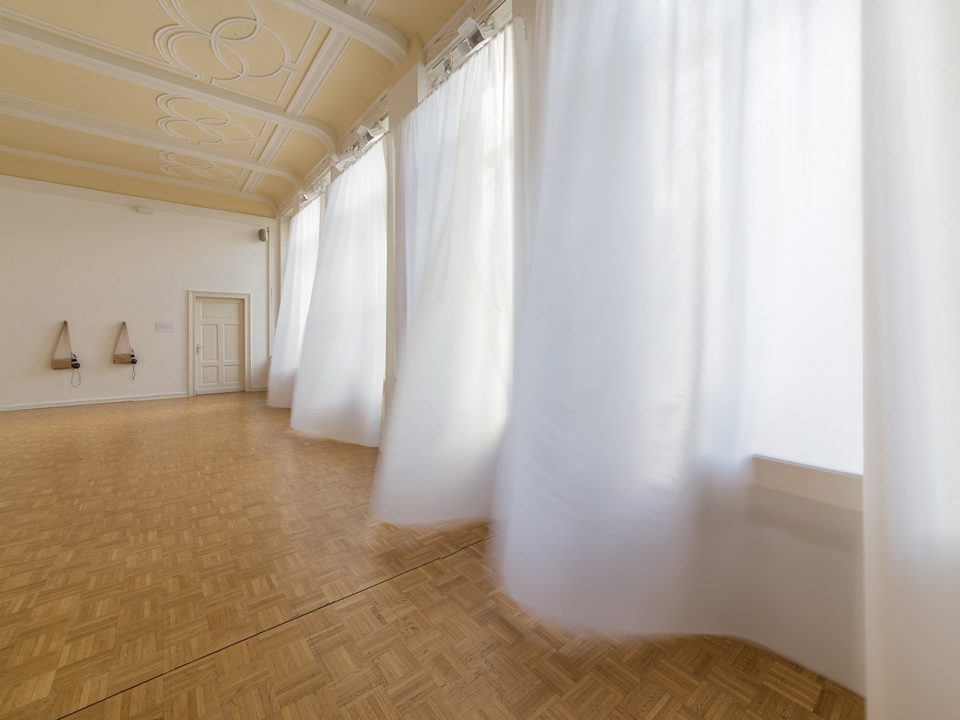 Frauke Eckhardt, Interaktive Klanginstallation, Kunstverein Bellvue-Saal, Wiesbaden, 2019