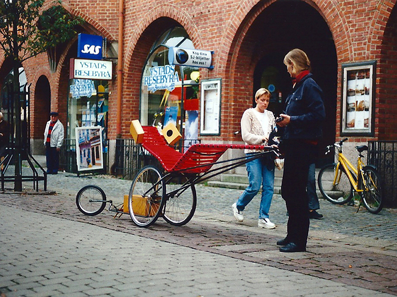 rauke Eckhardt, Klangkunst, Saarbrücken, KlangMobil, 1999