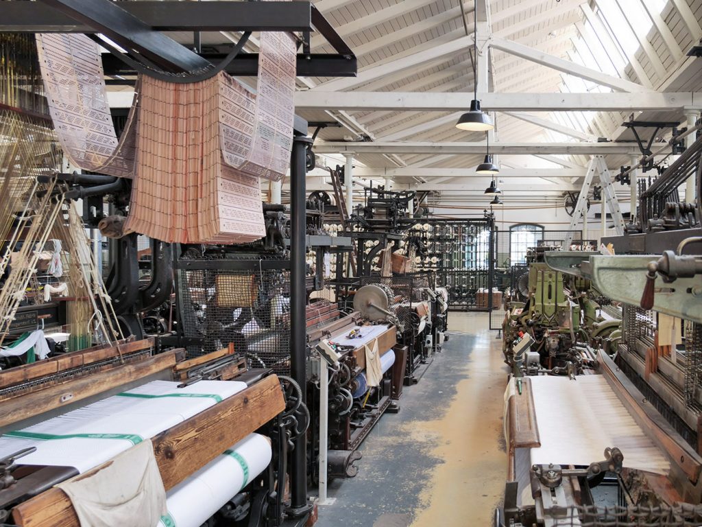 ansichten Saal der Weber Textilmuseum
